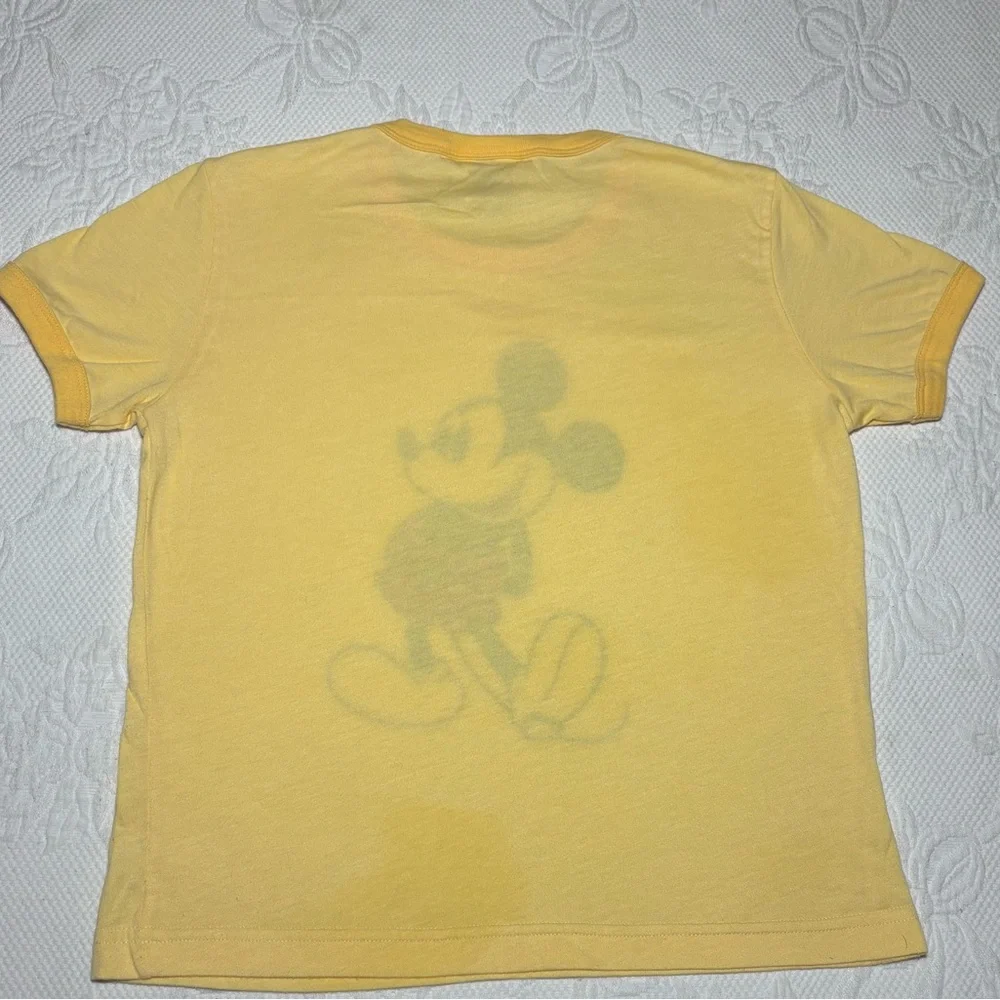 Cute Mickey Mouse Ringer/Baby Tee!! - Picture 2 of 6